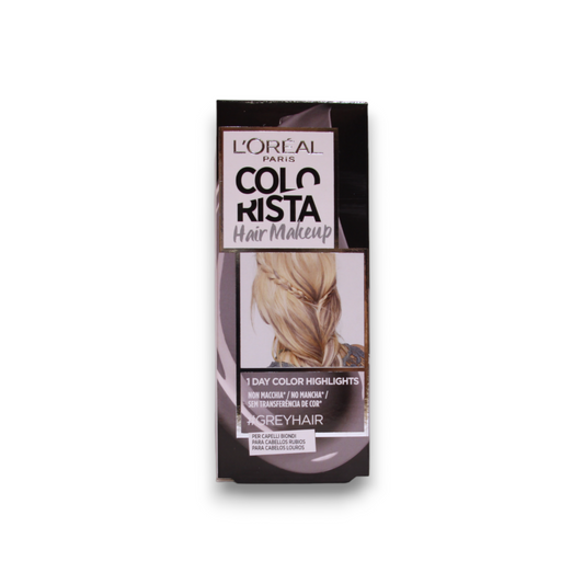 L'Oreal Paris, Colorista Hair Makeup, Semi-Permanent Hair Dye,  #GREYHAIR, 30 ml