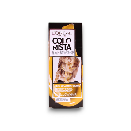 L'Oreal Paris, Colorista Hair Makeup, Semi-Permanent Hair Dye,  #YELLOWHAIR, 30 ml