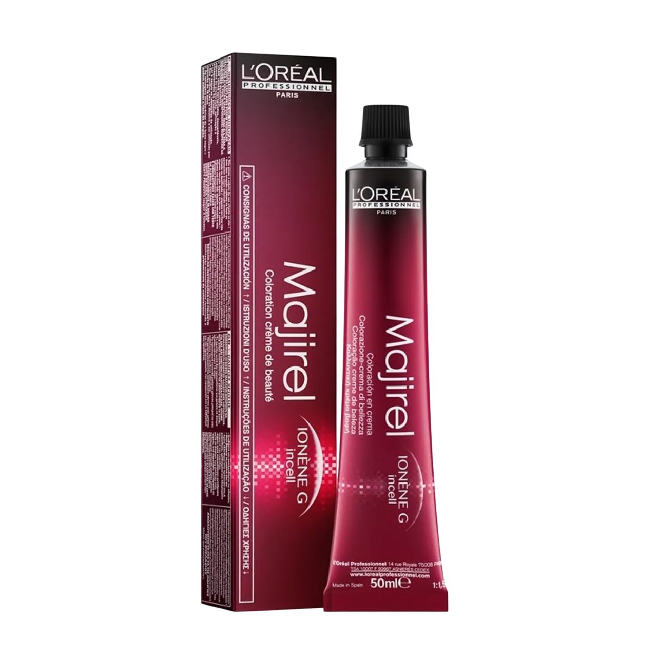 L'Oreal Professionnel, Majirel, Permanent Hair Dye, 4.3 , 50 ml