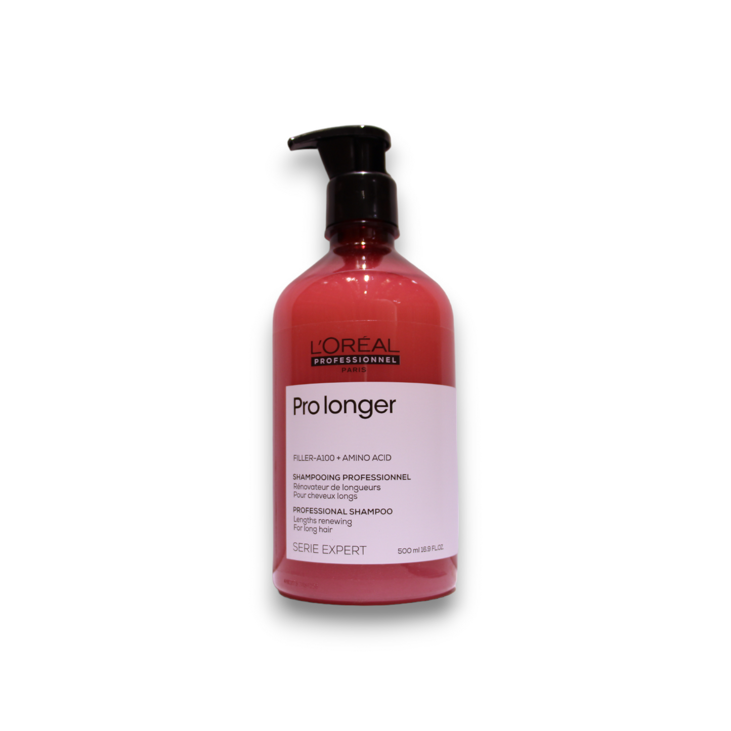 L'Oreal Professionnel, Serie Expert Pro Longer, Filler-A100 + Amino Acid, Hair Shampoo, Lengths Renewing, 500 ml