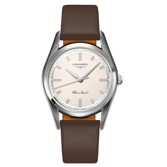 Longines Arrow Plateado para Hombre