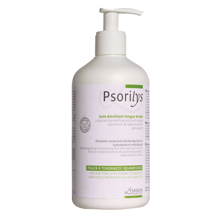 Lab Lysaskin, Psorilys, Protects & Hydrates, Body Emulsion, 500 ml