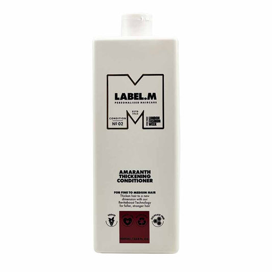 Label.M, Amaranth Thickening, Hair Conditioner, Densifying, 1000 ml