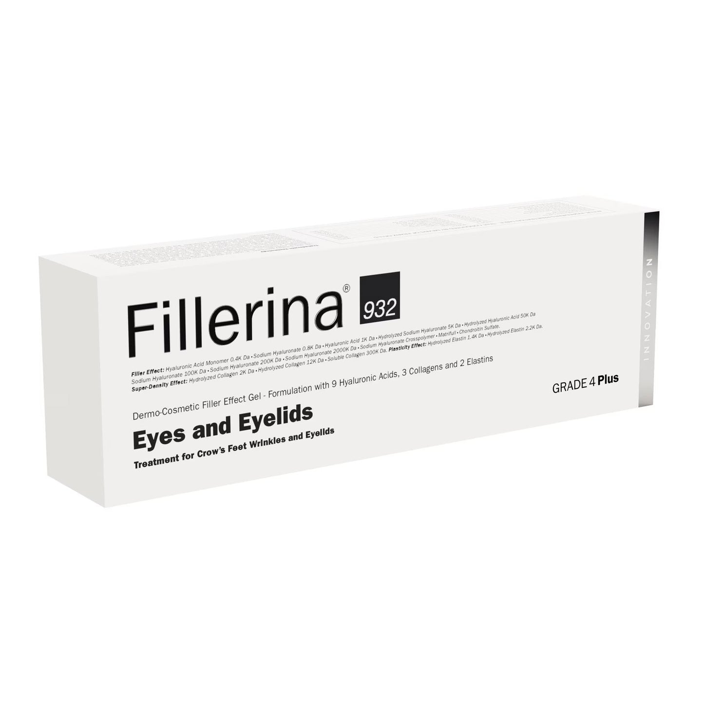 Labo Suisse, Fillerina 932 Specific Zones Grade 4 Plus, Anti-Wrinkle, Day & Night, Local Treatment Cream, For Eyes & Eyelids, 15 ml