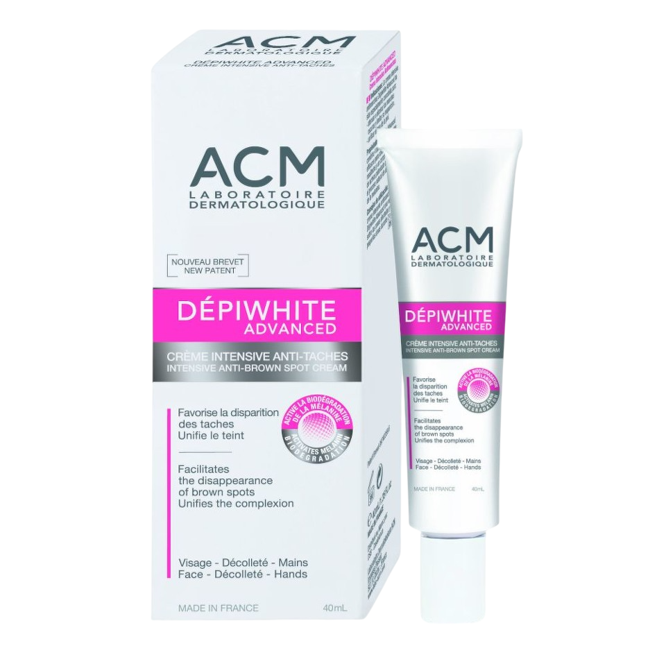 Laboratoire ACM, Depiwhite Advanced, Anti-Dark Spots, Cream, For Face & Hands, 40 ml