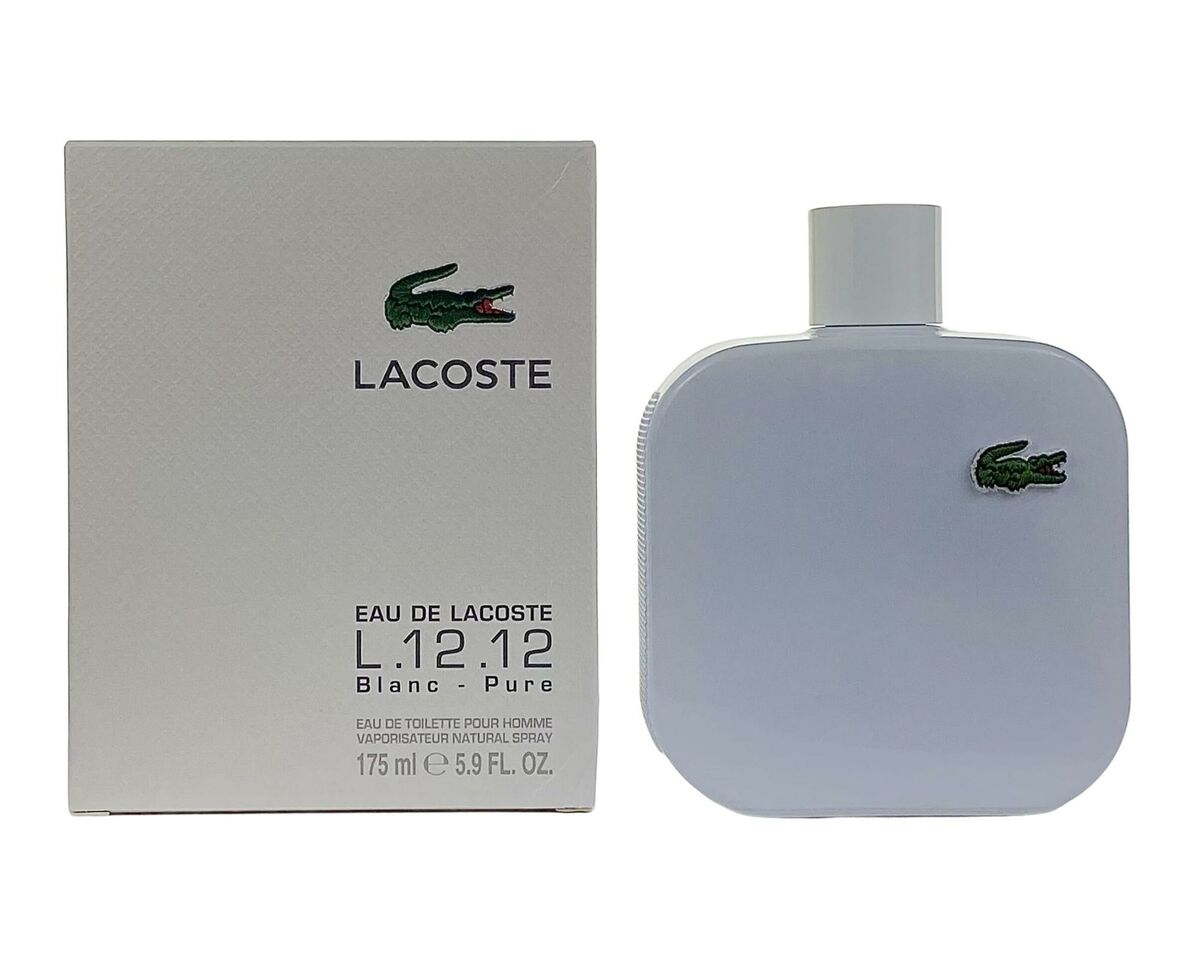 Lacoste, Eau de Lacoste L.12.12 Blanc, Eau De Toilette, For Men, 175 ml
