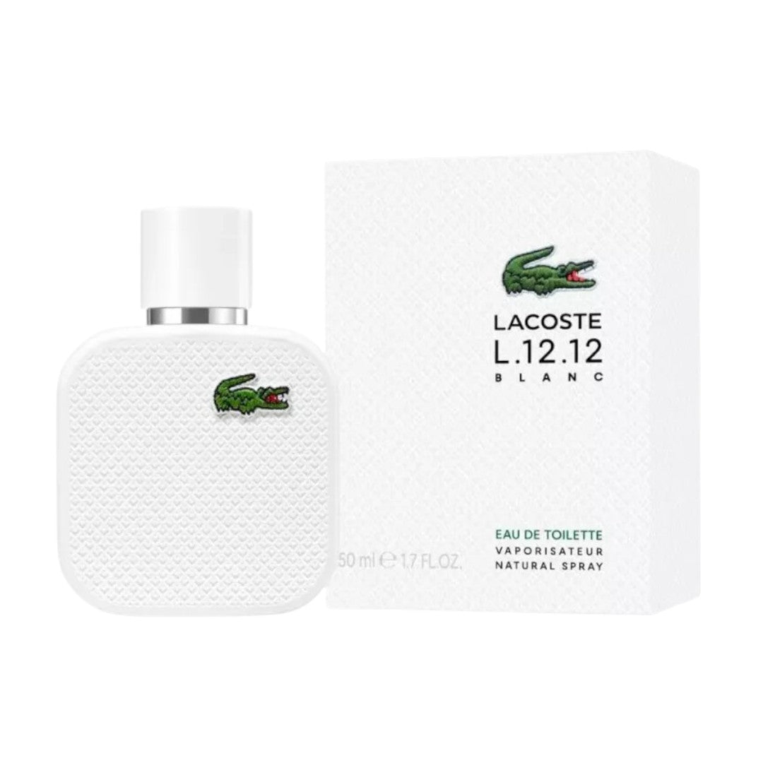 Lacoste, Eau de Lacoste L.12.12 Blanc, Eau De Toilette, For Men, 50 ml