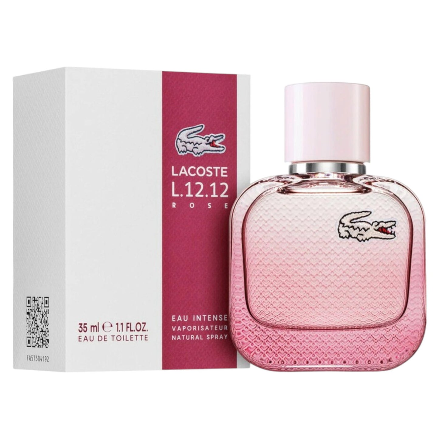 Lacoste, L.12.12 Rose Intense, Eau De Toilette, For Women, 35 ml