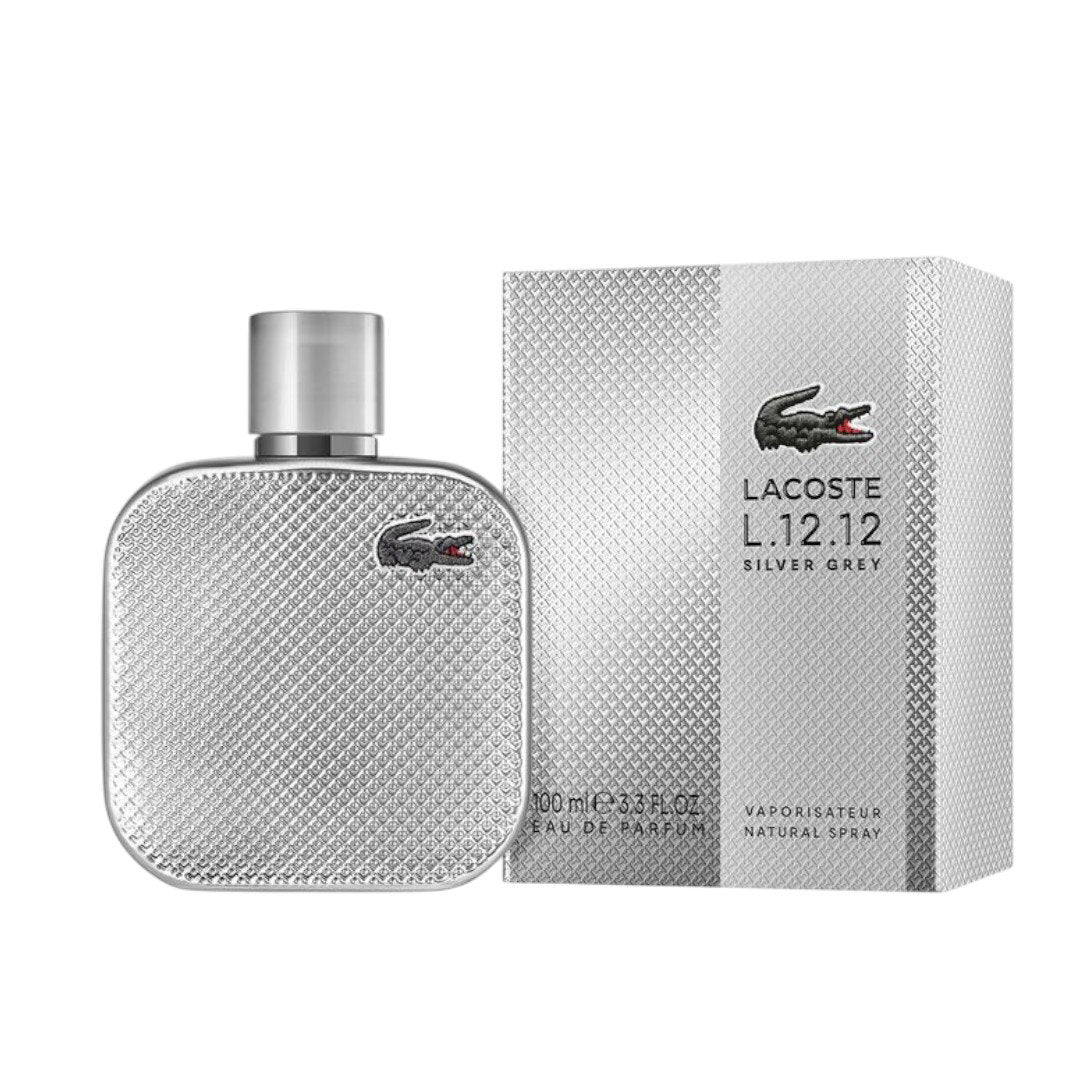 Lacoste, L.12.12 Silver Grey, Eau De Parfum, For Men, 100 ml