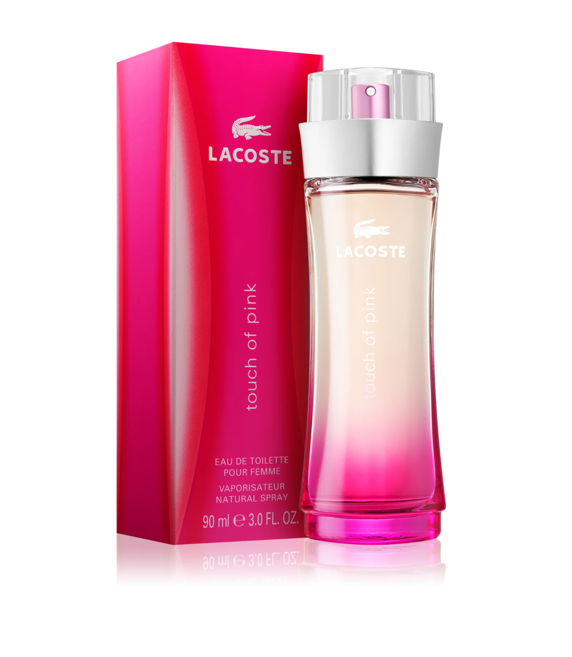 Lacoste, Touch of Pink, Eau De Toilette, For Women, 90 ml
