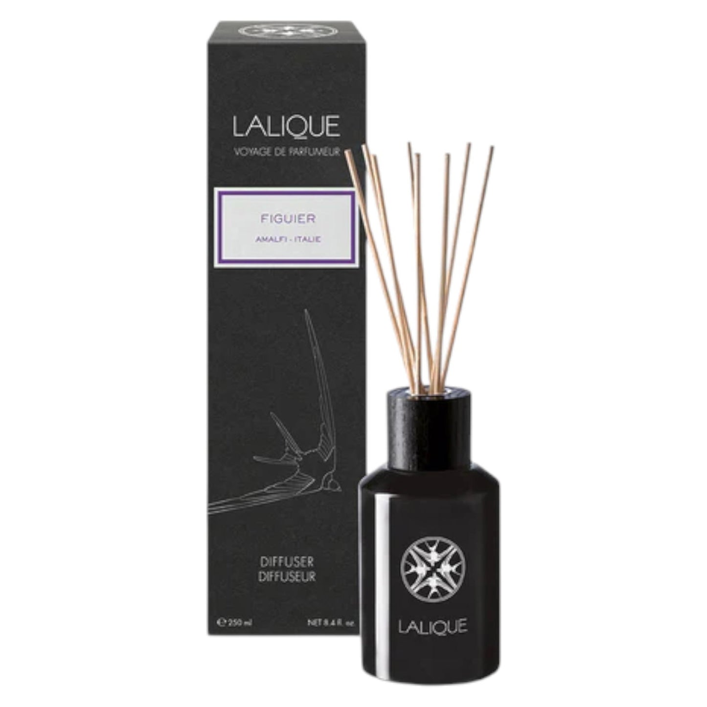 Lalique, Figuier Amalfi Italie, Reed diffuser, Figuier Amalfi, Aroma Reed Diffuser, 250 ml