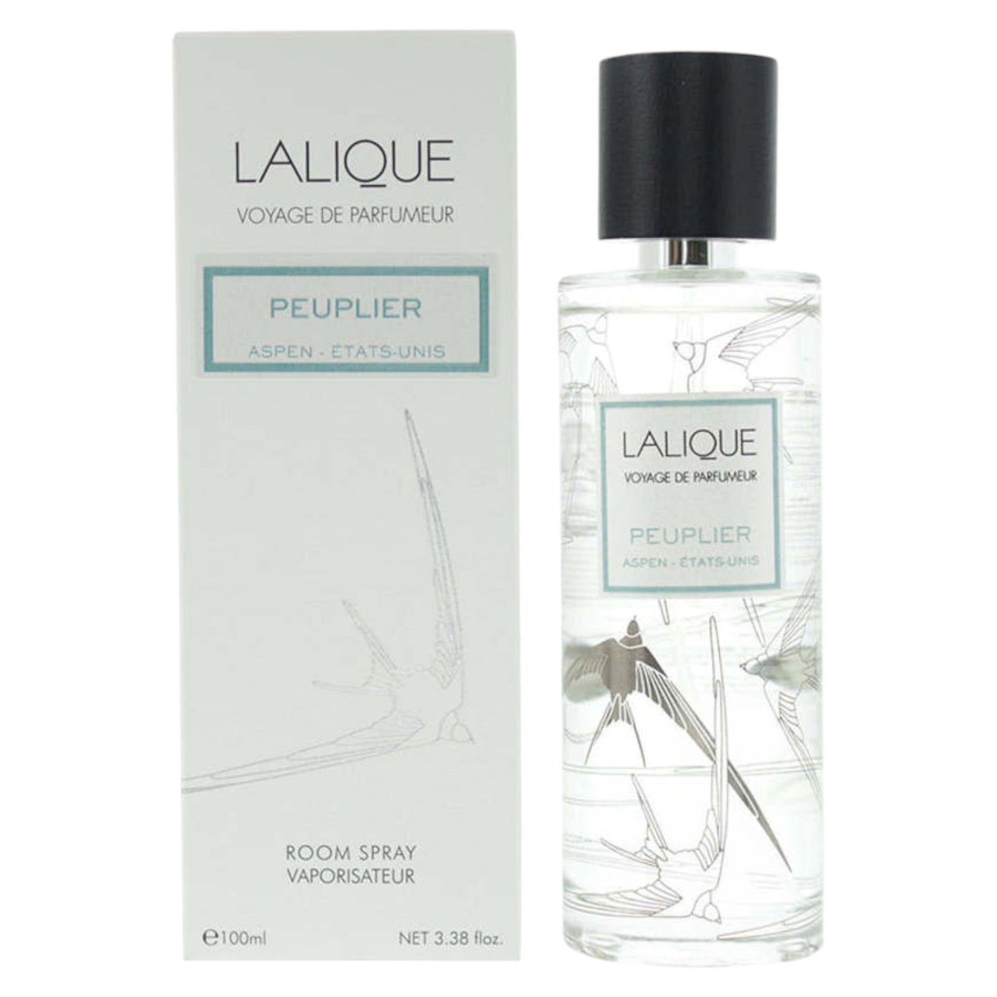 Lalique, Peuplier Aspen Etats-Unis, Fresh Woody, Room Spray, 100 ml