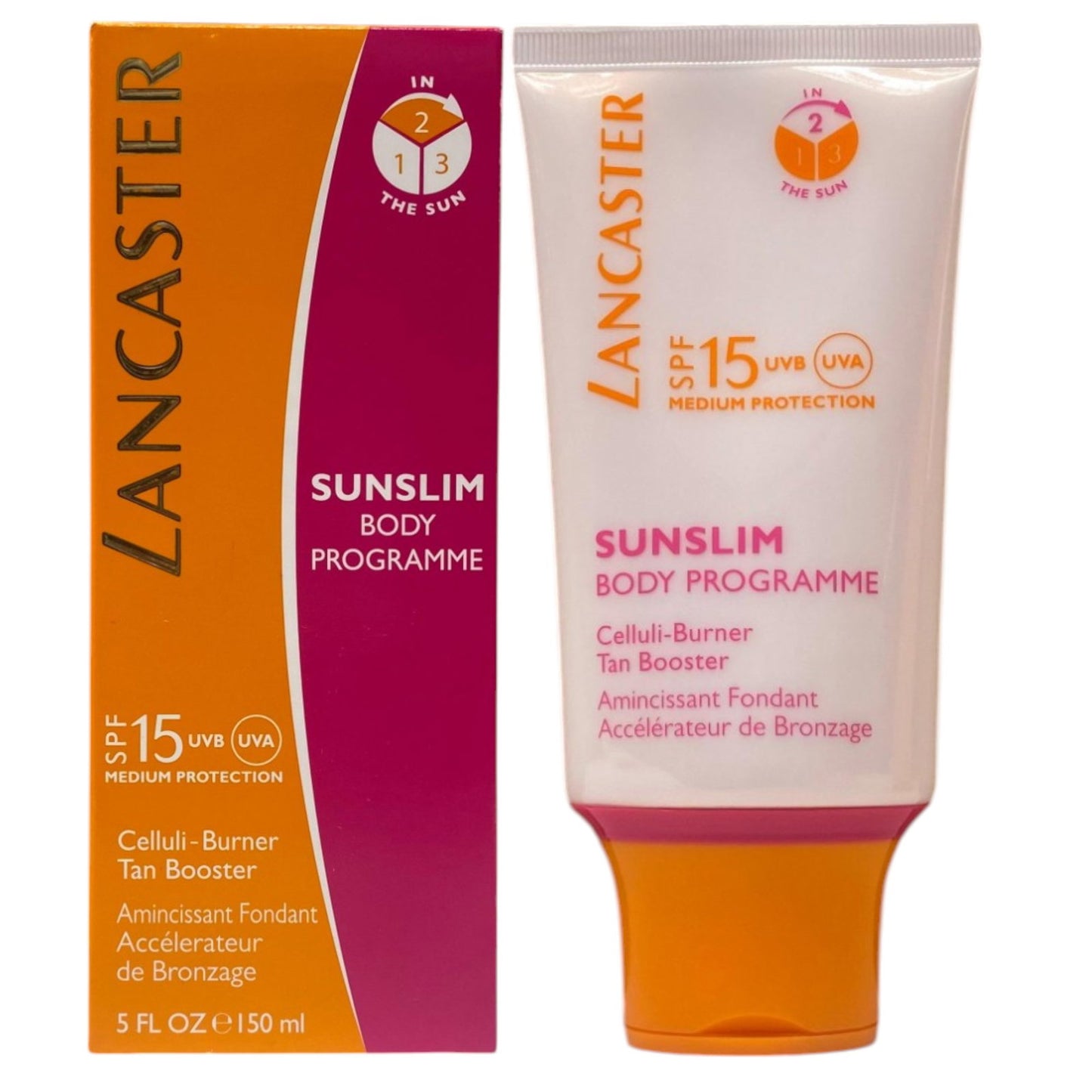 Lancaster, Sunslim, Anti-Cellulite, Body Cream, SPF 15, 200 - view 2
