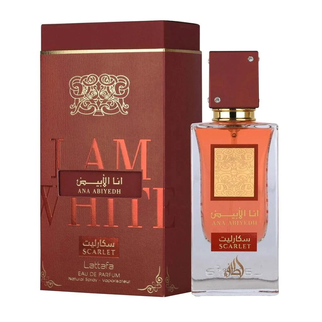 Lattafa, Ana Abiyedh Scarlet, Eau De Parfum, For Women, 60 ml