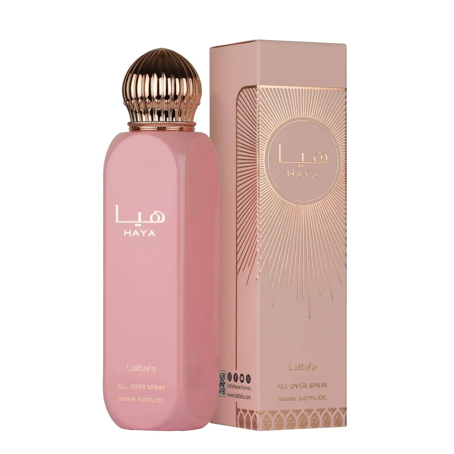 Lattafa, Haya, Body Spray, 150 ml