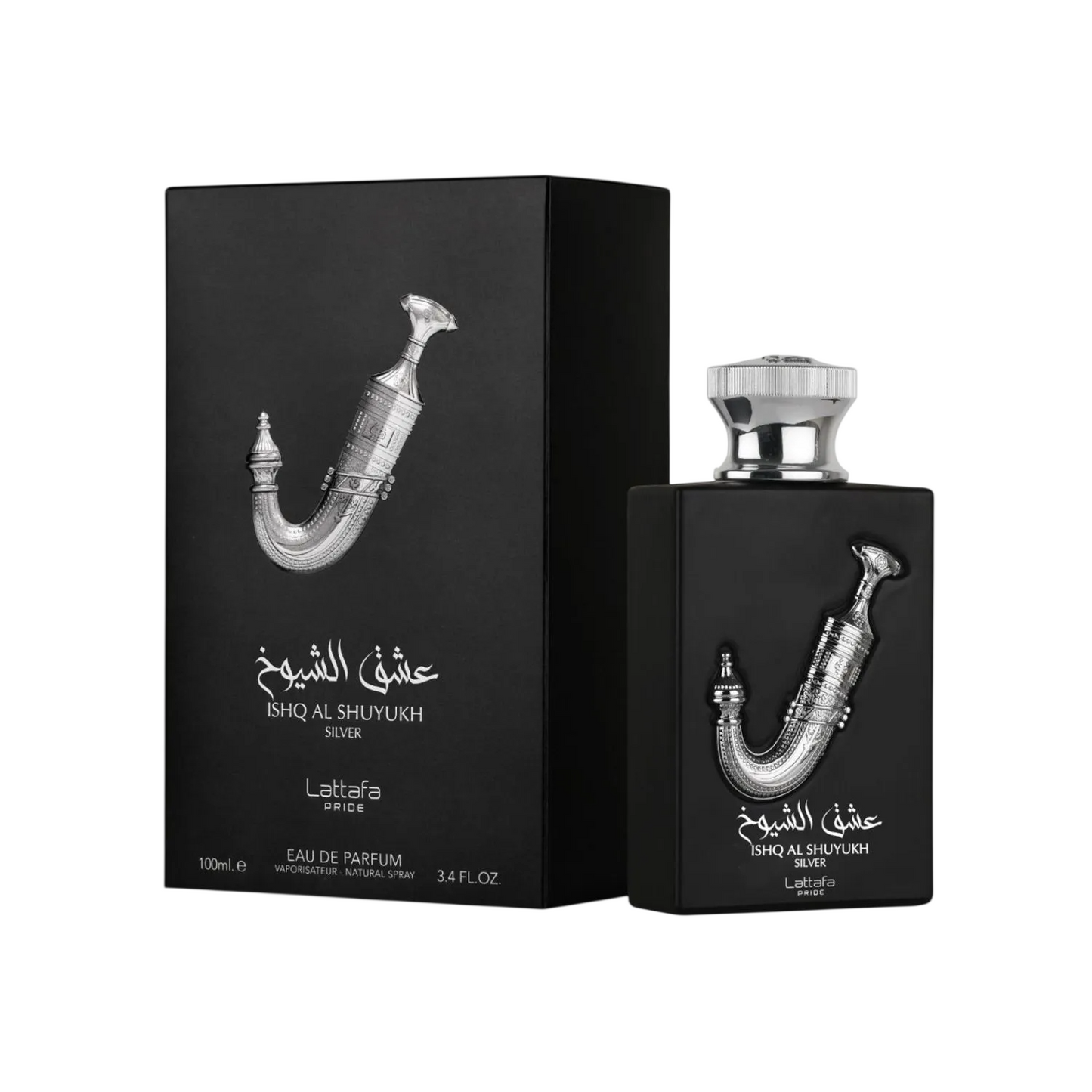 Lattafa, Ishq Al Shuyukh Silver, Eau De Parfum, Unisex, 100 ml
