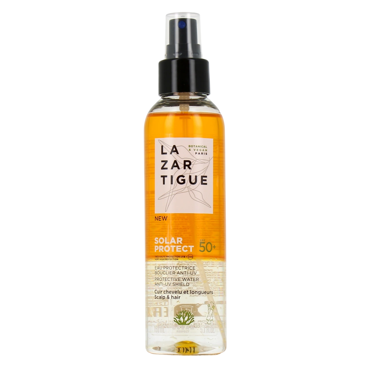 Lazartigue, Solar Protect, Hair Spray Treatment, For UV Protection, SPF 50+, 100 ml