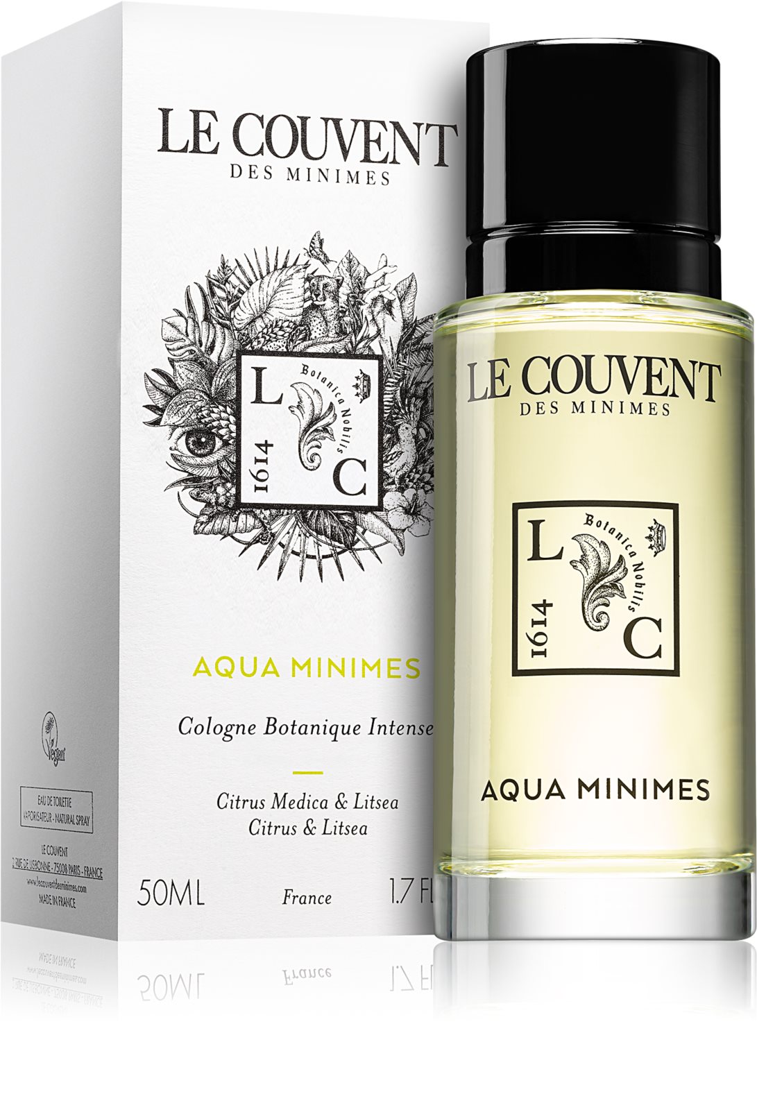 Le Couvent Maison de Parfum, Botanical - Aqua Minimes, Eau De Toilette, Unisex, 50 ml