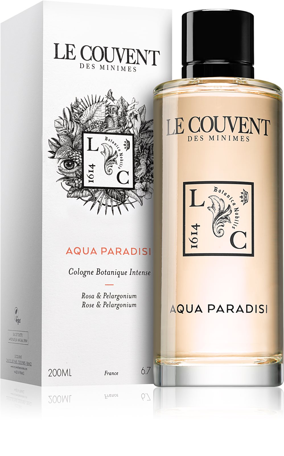 Le Couvent Maison de Parfum, Botanical - Aqua Paradisi, Eau De Cologne, Unisex, 200 ml - view 2