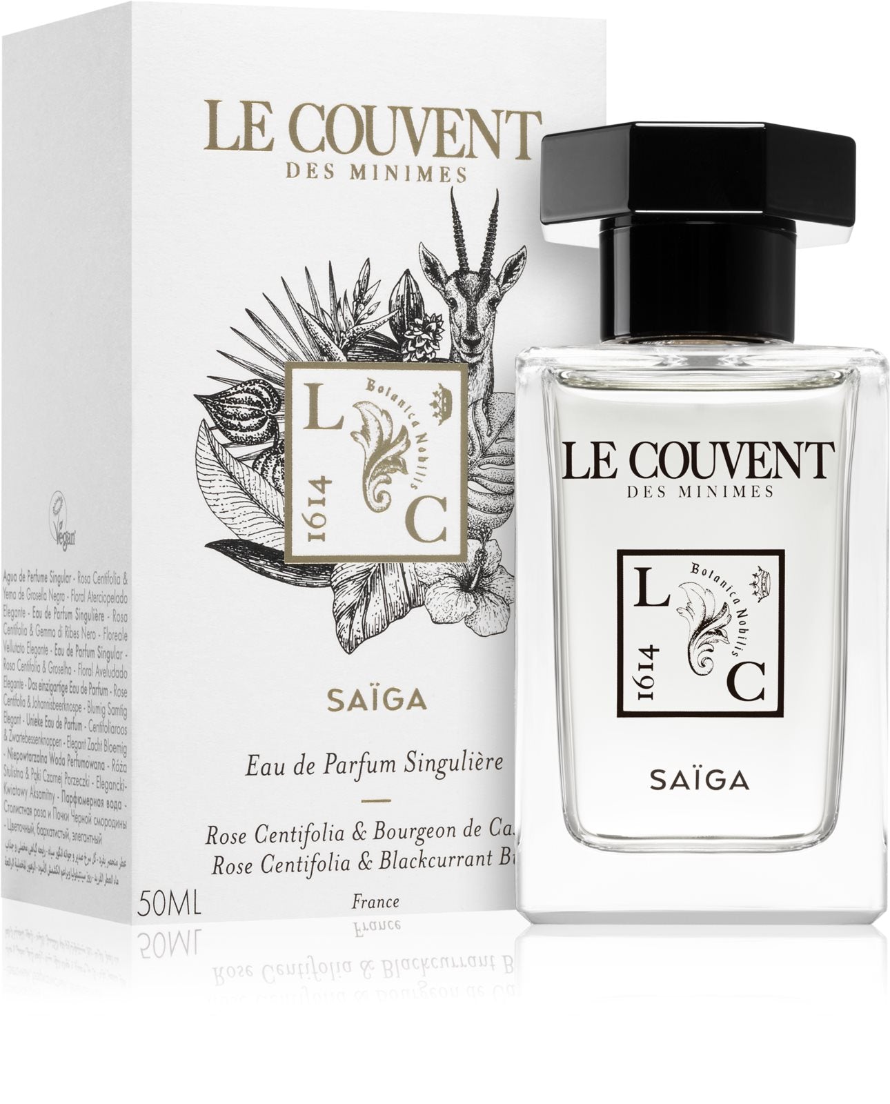 Le Couvent Maison de Parfum, Singulieres - Saiga, Eau De Parfum, Unisex, 50 ml - view 2