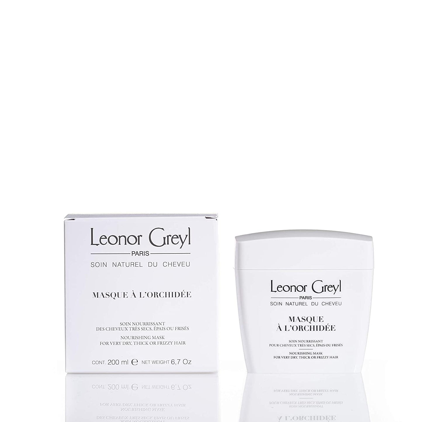 Leonor Greyl, A L'Orchidee, Hair Treatment Cream Mask, For Moisturizing, 200 ml - view 2