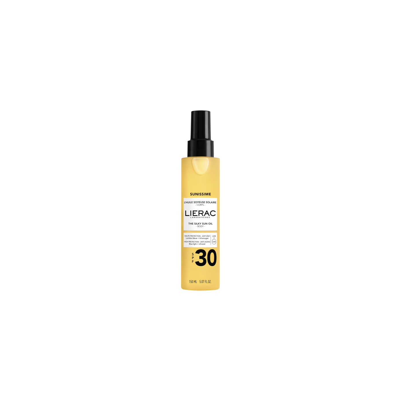 Lierac, Sunissime The Sun Silky Oil, Hydrating, UV Protection, Oil, SPF30, 150 ml