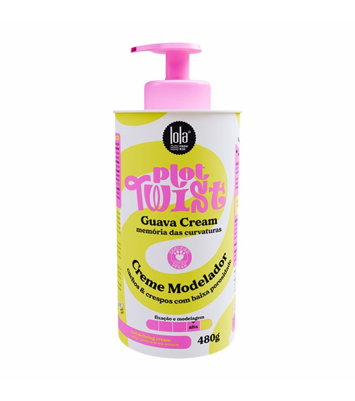Lola Cosmetics, Plot Twist, Hair Styling Cream, 480 g