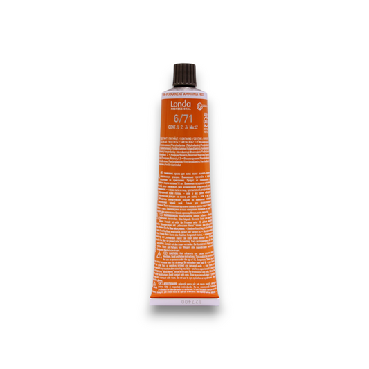 Londa Professional, Londacolor, Ammonia-Free, Demi-Permanent Hair Dye, 6/71 , 60 ml