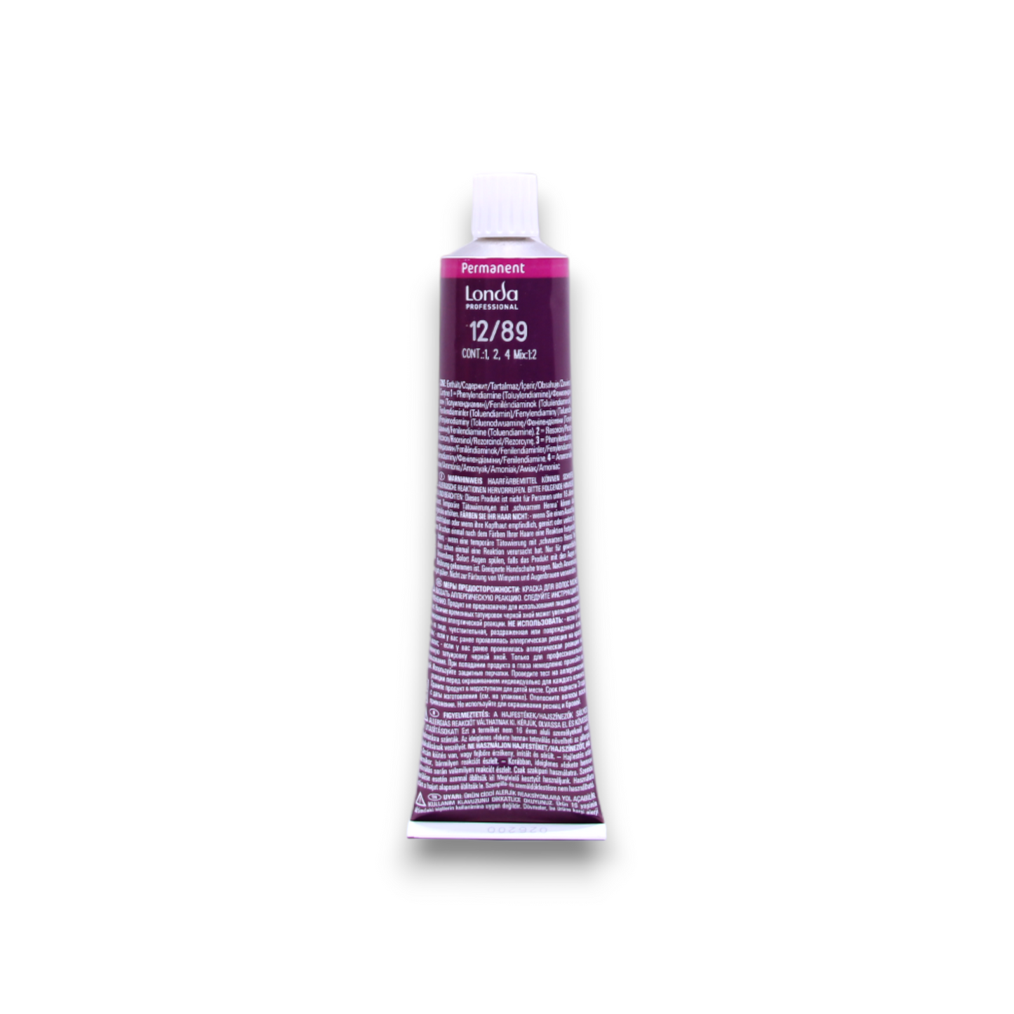Londa Professional, Londacolor, Permanent Hair Dye, 12/89 , 60 ml