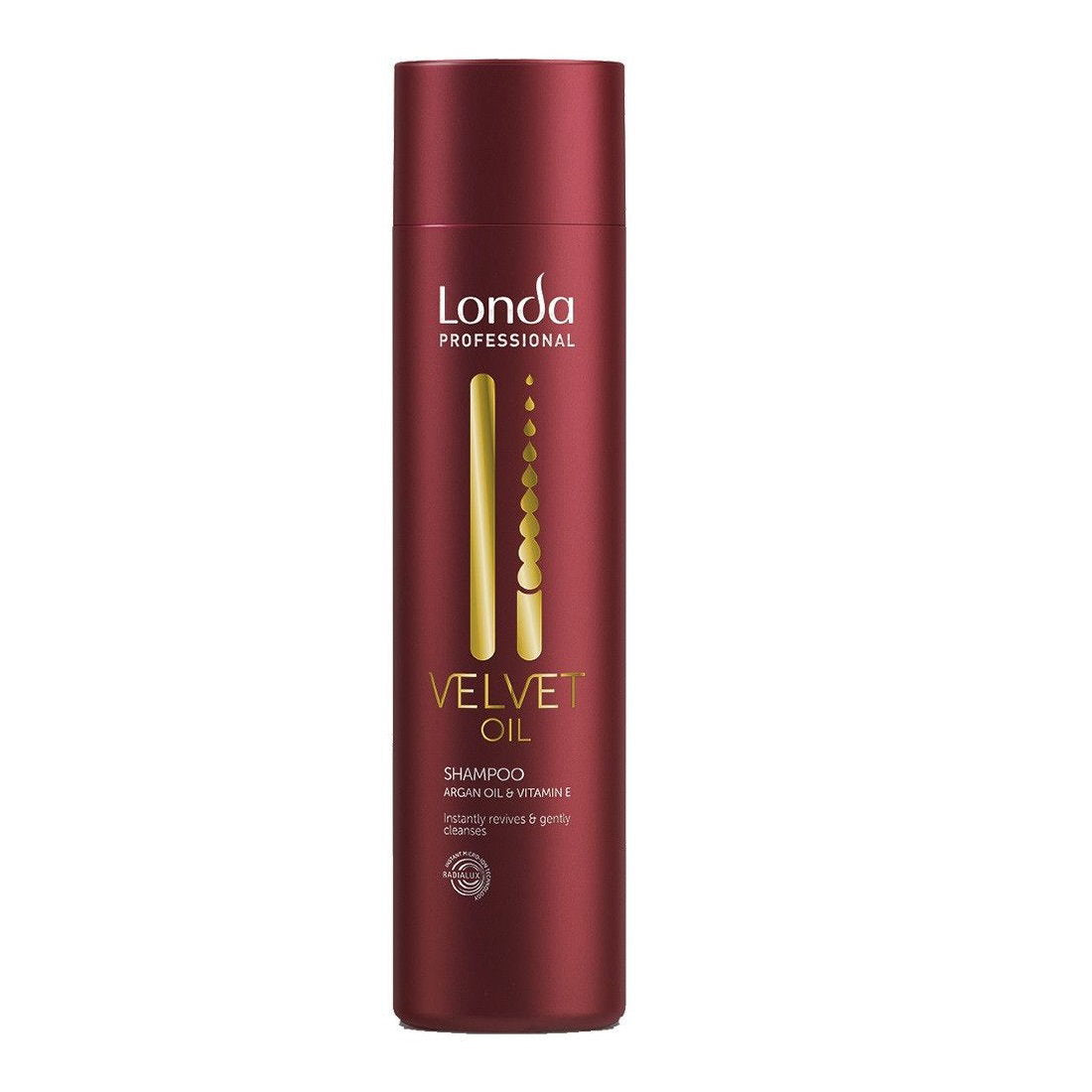 Londa Professional, Velvet Oil, Argan Oil & Vitamin E, Hair Shampoo, For Repairing, 250 ml - view 3
