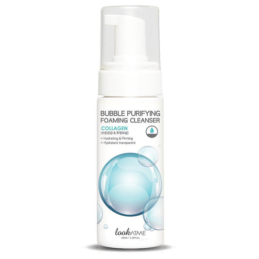 Look At Me, Bubble Purifying, Collagen, Eliminates Impurities, Cleansing Foam, 150 ml