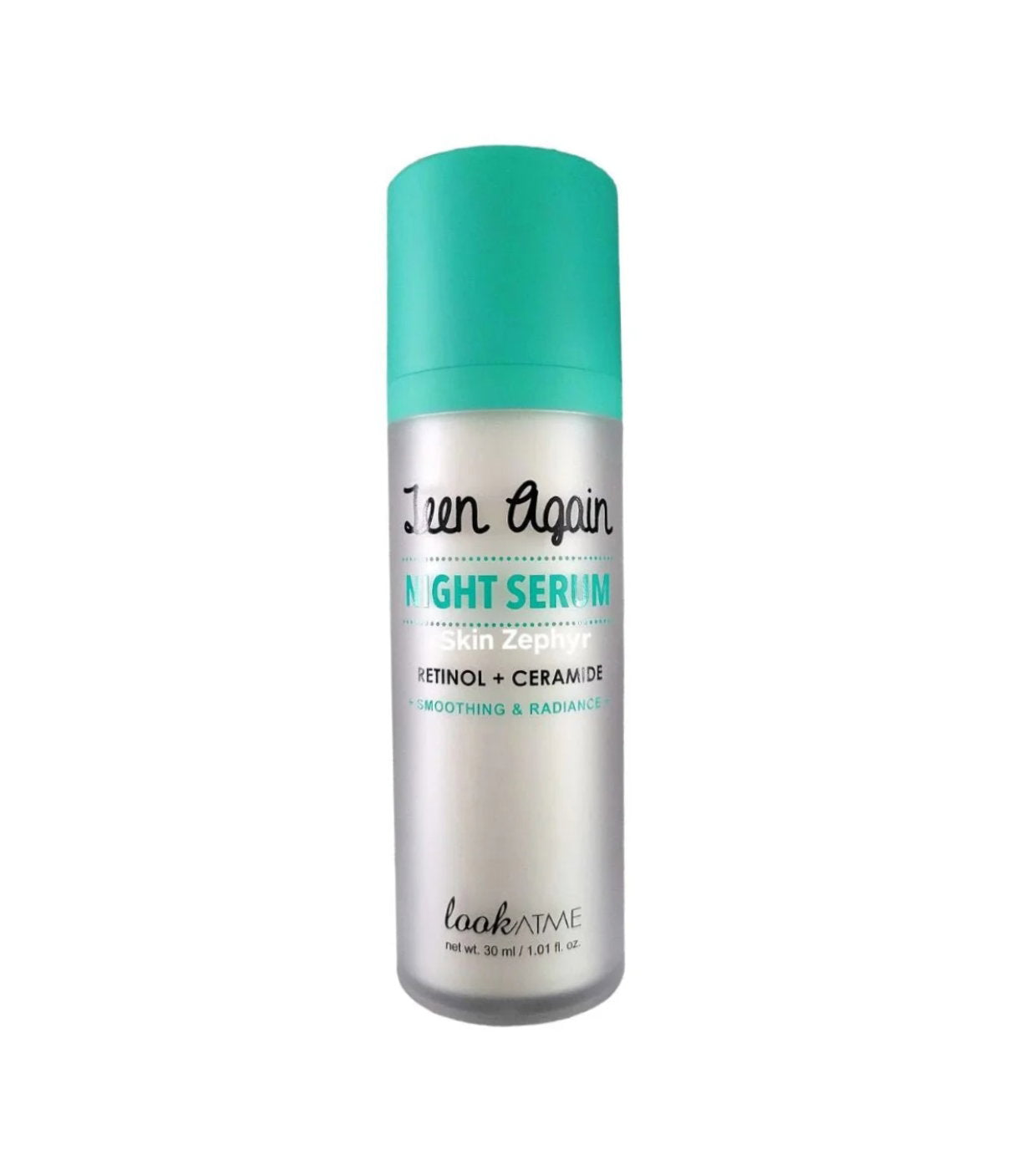 Look At Me, Teen Again, Boosts Radiance, Night, Serum, For Face, 50 ml
