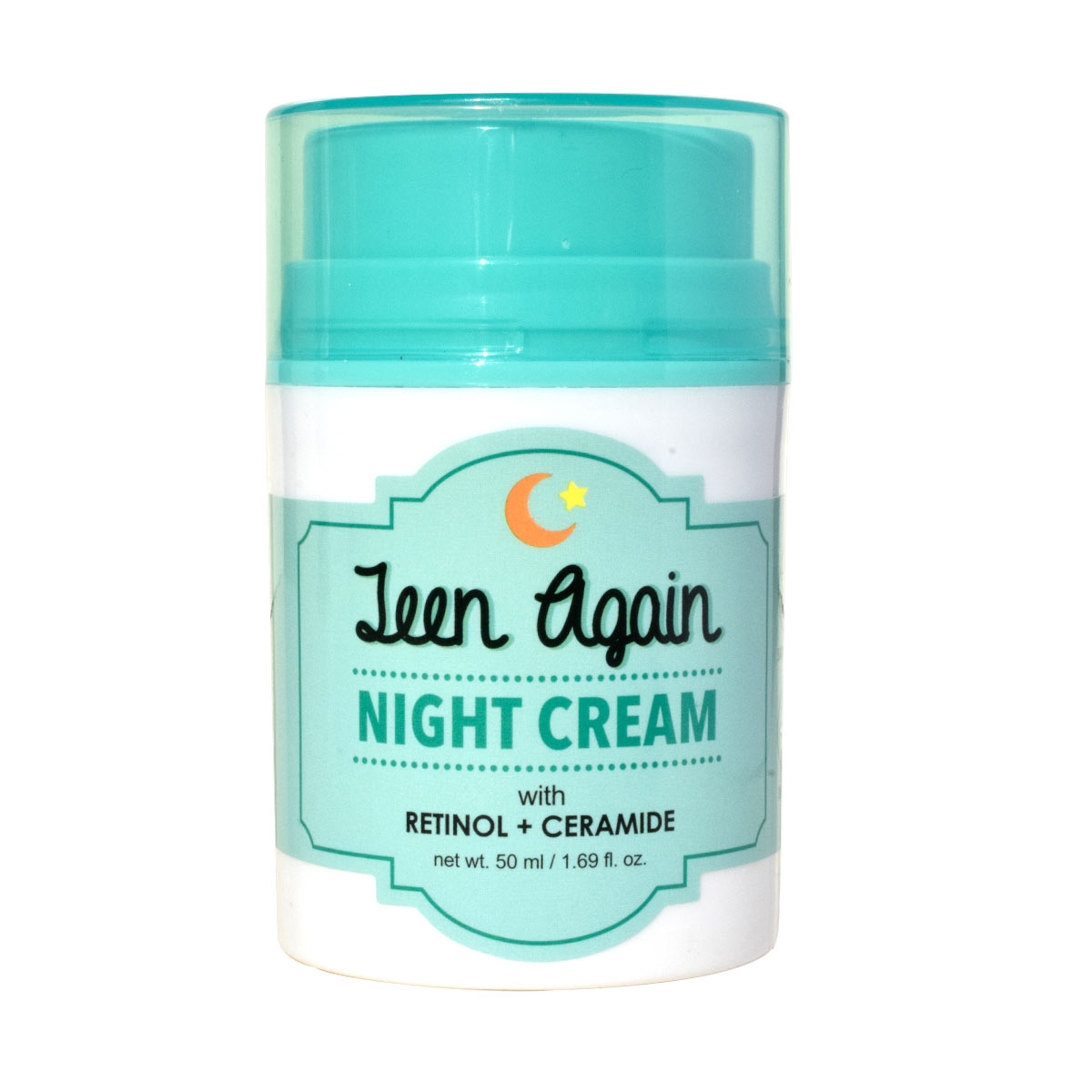 Look At Me, Teen Again, Retinol, Revitalising, Night, Cream, For Face, 50 ml