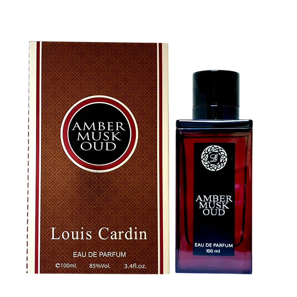 Louis Cardin, Amber Musc Oud, Eau De Parfum, Unisex, 100 ml
