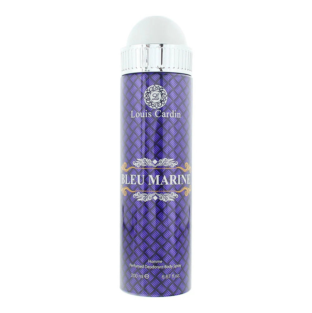 Louis Cardin, Bleu Marine, Deodorant Spray, For Men, 200 ml