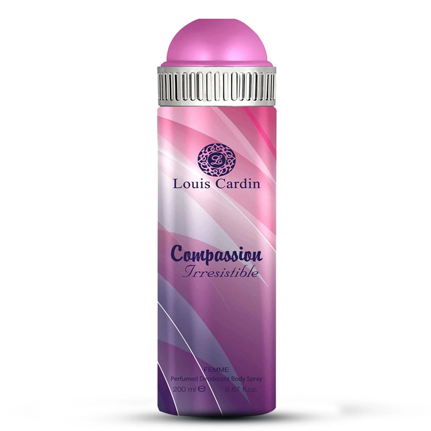 Louis Cardin, Compassion 2 Irresistible, Anti-Perspirant, Deodorant Spray, For Women, 200 ml