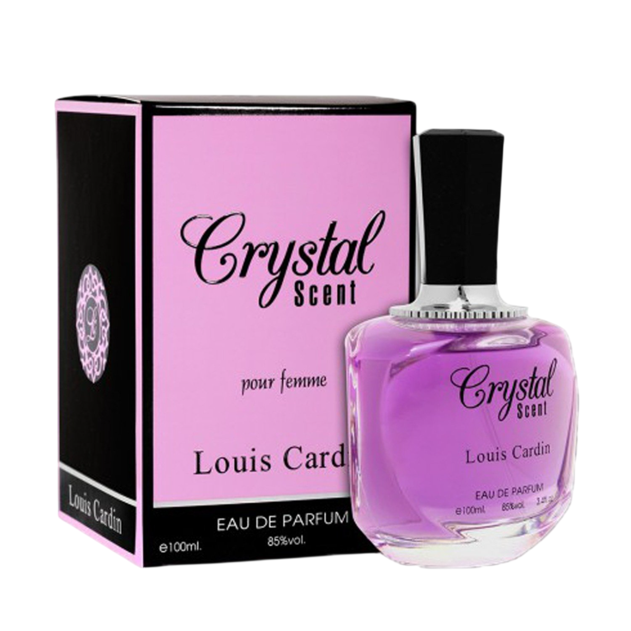 Louis Cardin, Crystal Scent, Eau De Parfum, For Women, 100 ml