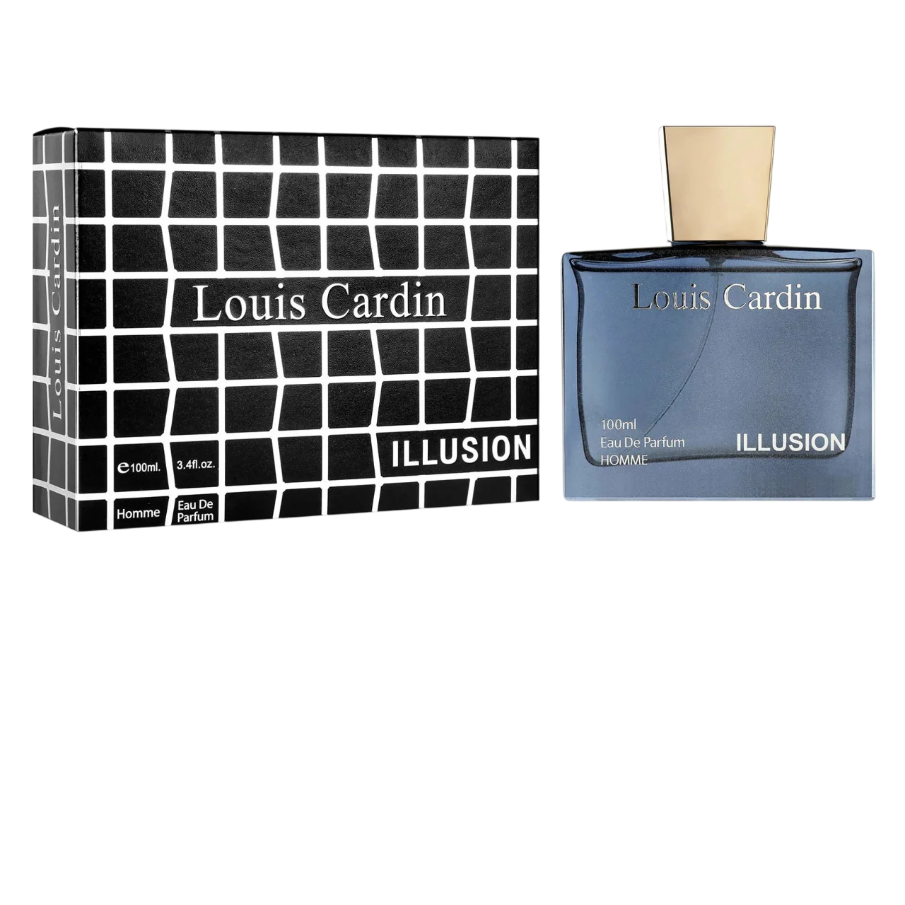 Louis Cardin, Illusion, Eau De Parfum, For Men, 100 ml