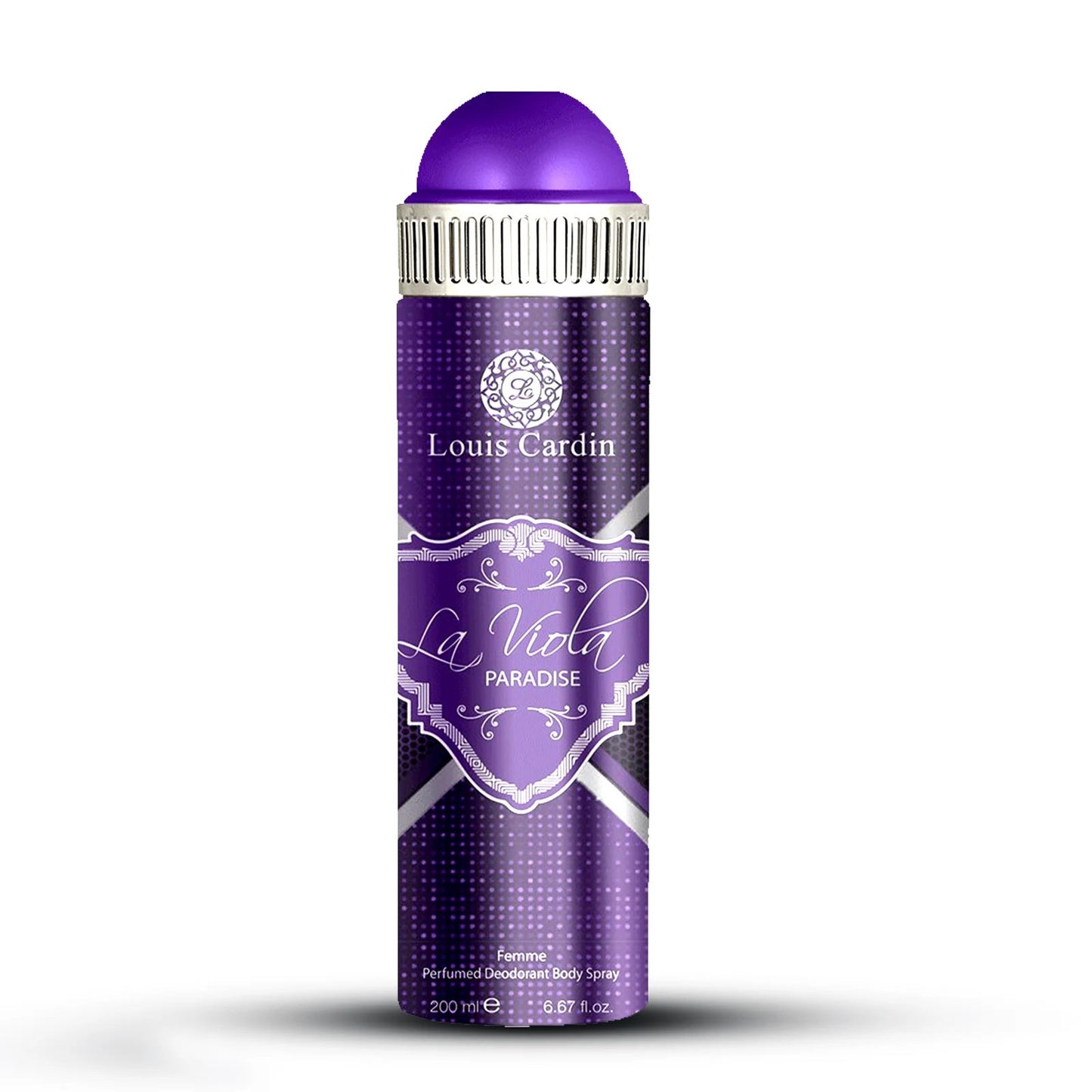 Louis Cardin, La Viola Paradise, Deodorant Spray, For Women, 200 ml