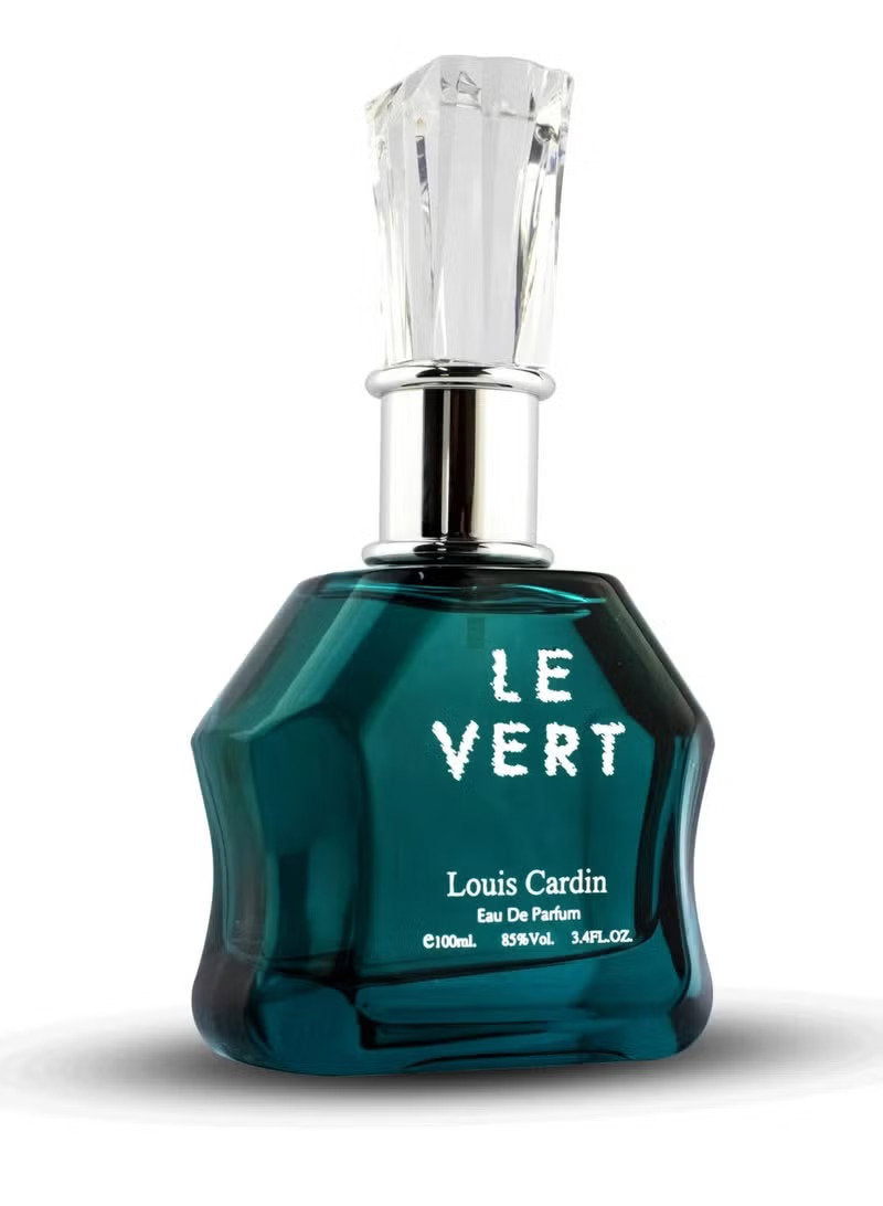 Louis Cardin, Le Vert, Eau De Parfum, For Men, 100 ml
