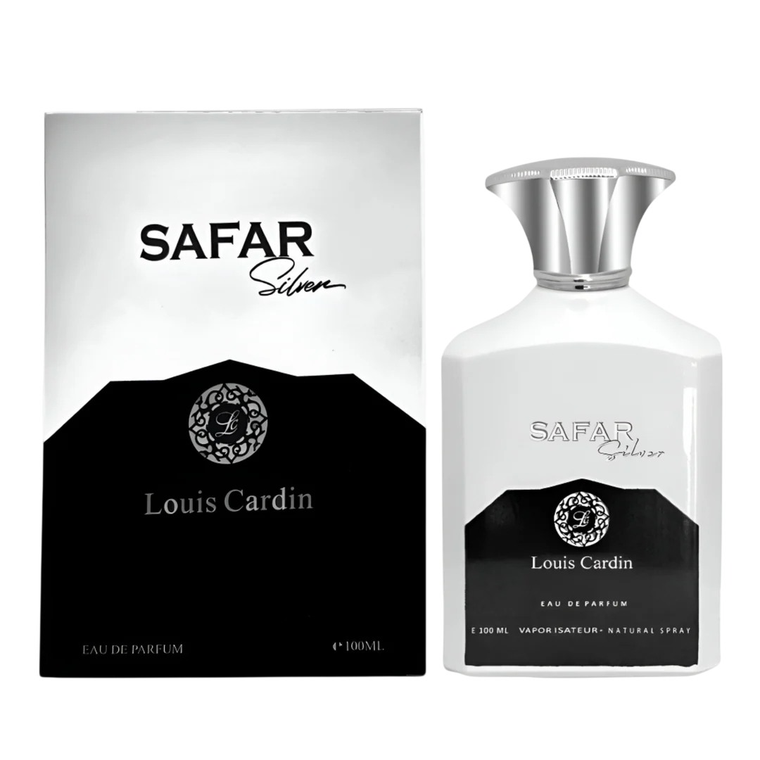 Louis Cardin, Safar Silver, Eau De Parfum, For Men, 100 ml