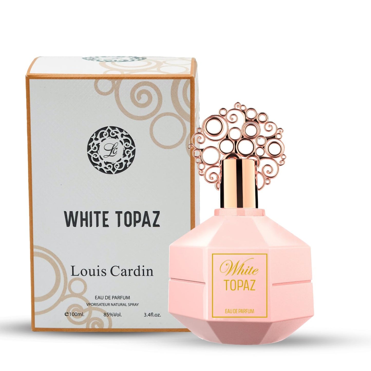 Louis Cardin, White Topaz, Eau De Parfum, For Women, 100 ml