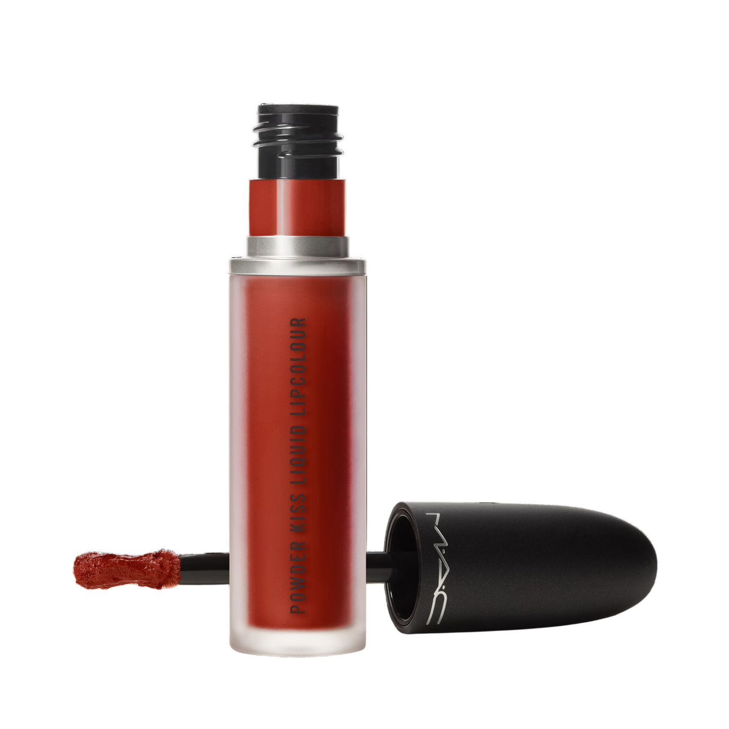 MAC, Powder Kiss Velvet Blur, Matte, Liquid Lipstick, 991, Devoted To Chili, 5 ml