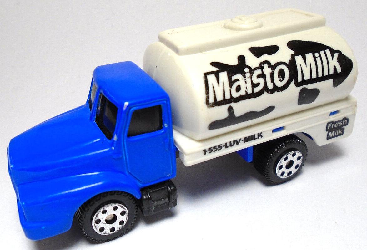 Maisto, Fresh Metal, Milk Truck, Toy Car, 11418, Blue/White, 1:64, 3+