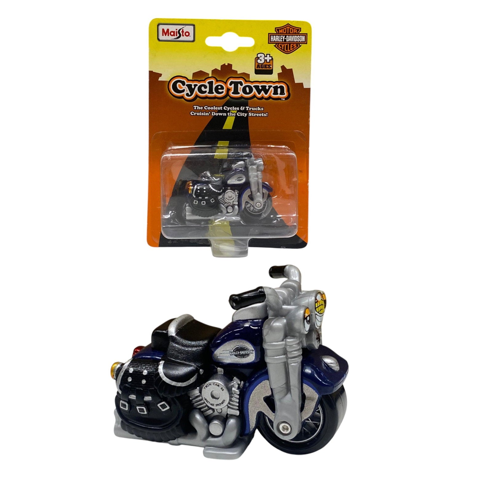 Maisto, Harley Davidson, Cycle Town Vehicle, Toy Car, 3+ years - view 2
