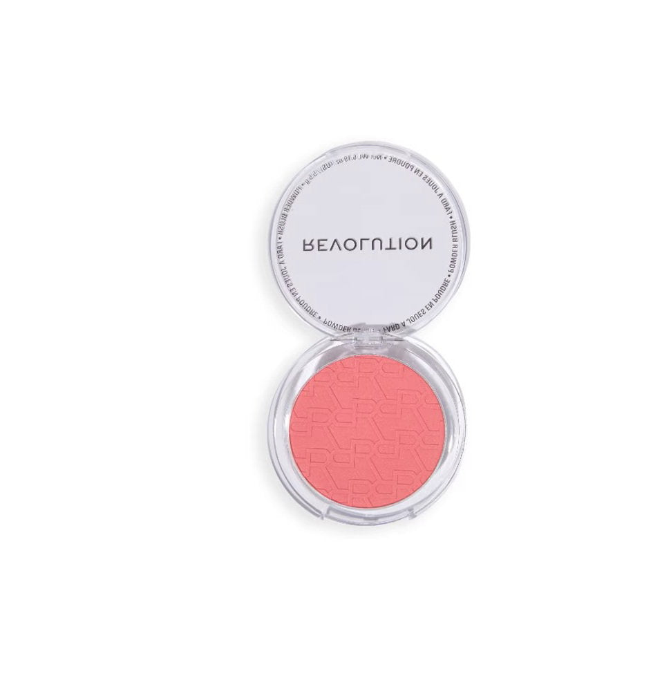 Makeup Revolution, Blush Reloaded Pink Lady, Matte, Blush Compact Powder, Pink Lady, 5.5 g