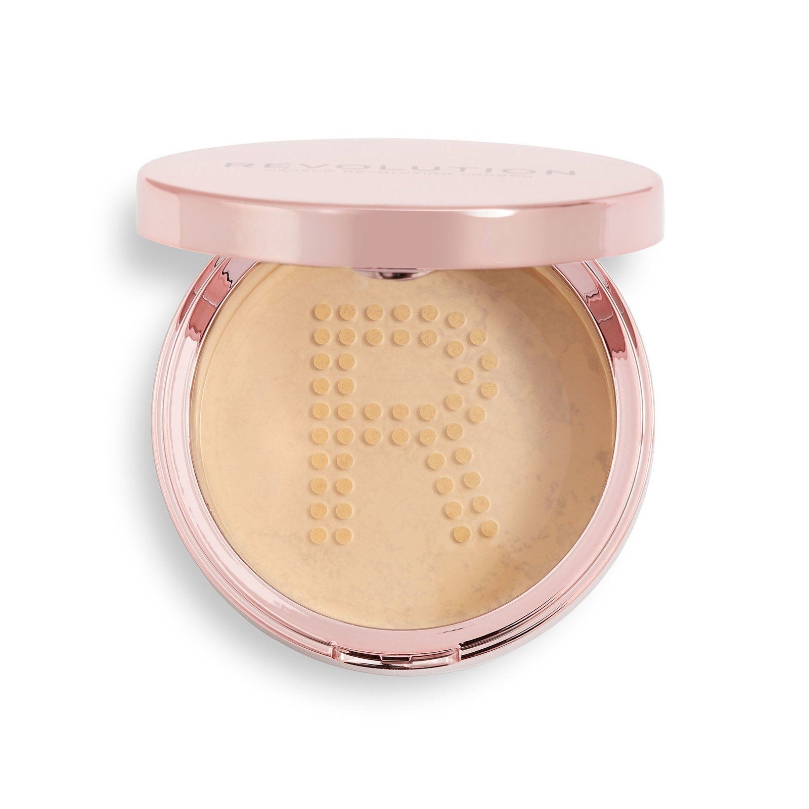 Makeup Revolution, Conceal & Fix, Vegan, Loose Setting Powder, Medium Yellow, 13 g - view 3