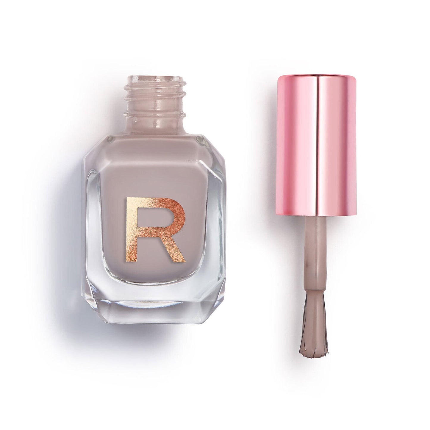 Makeup Revolution, Express, Nail Polish, Chill Grey, 10 ml - view 2