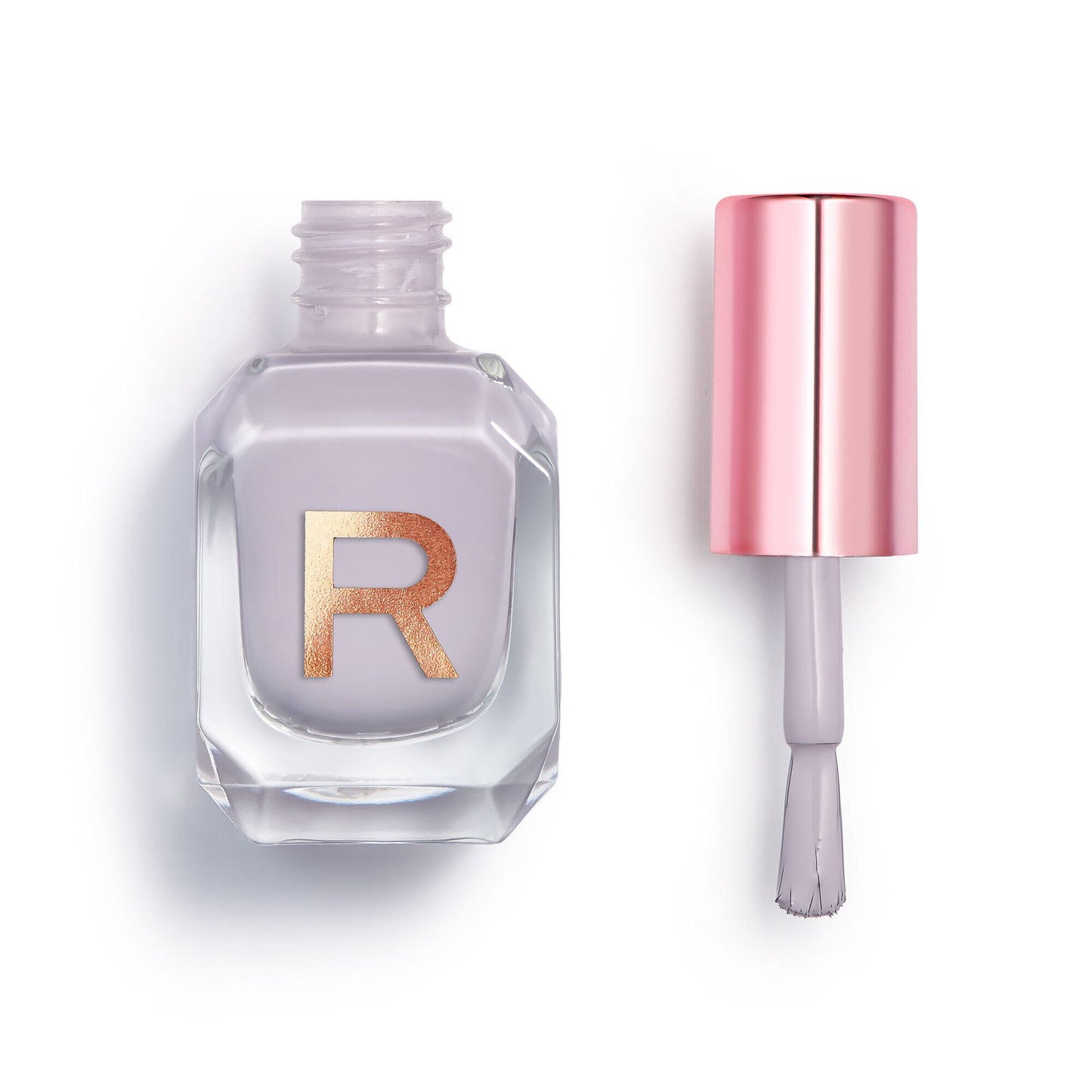 Makeup Revolution, Express, Nail Polish, Marble Grey, 10 ml - view 2