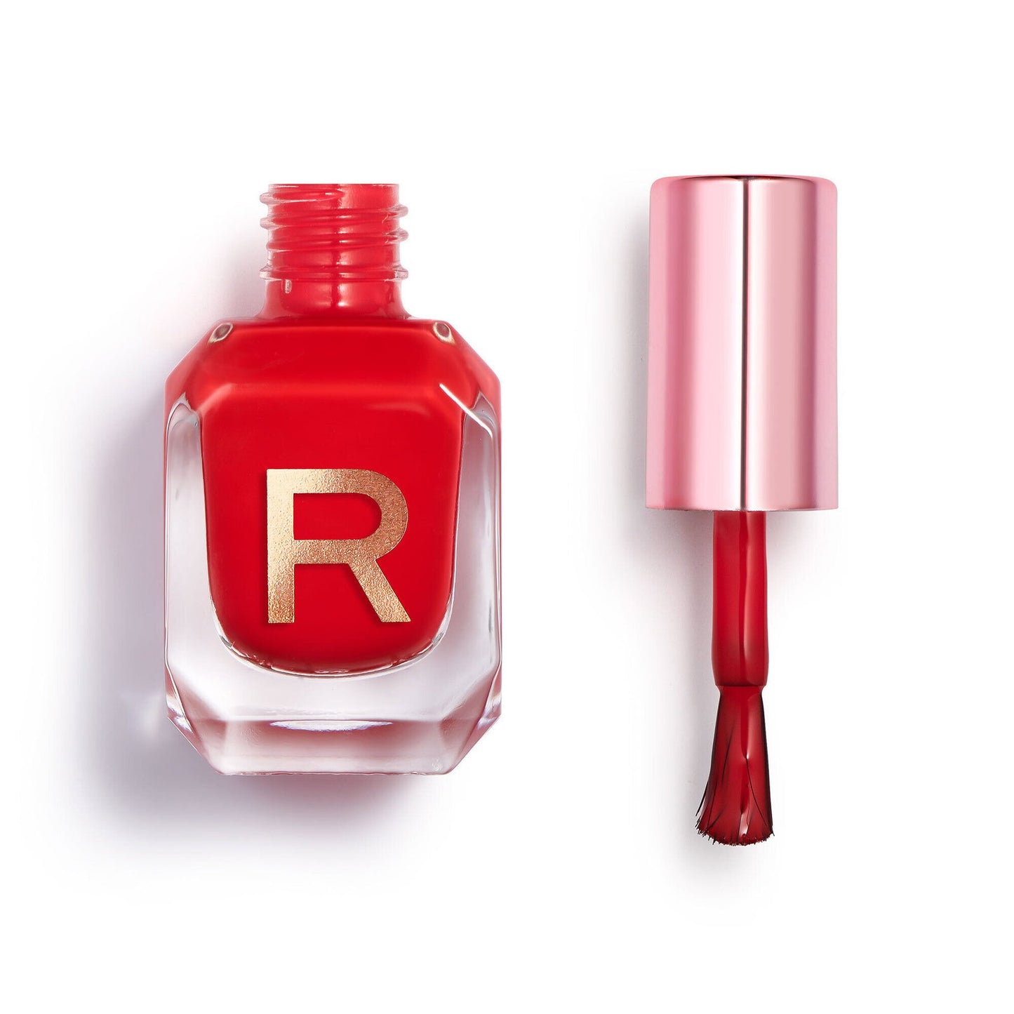 Makeup Revolution, Express, Nail Polish, Red Rush, 10 ml - view 2